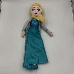 Disney Store Princess Frozen Elsa Plush Doll
